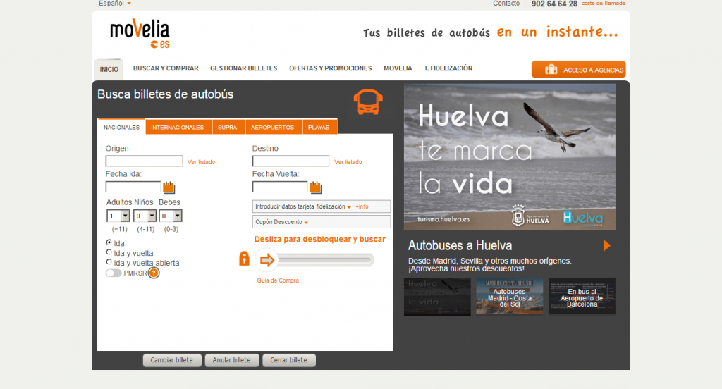 Agencia de viajes huelva