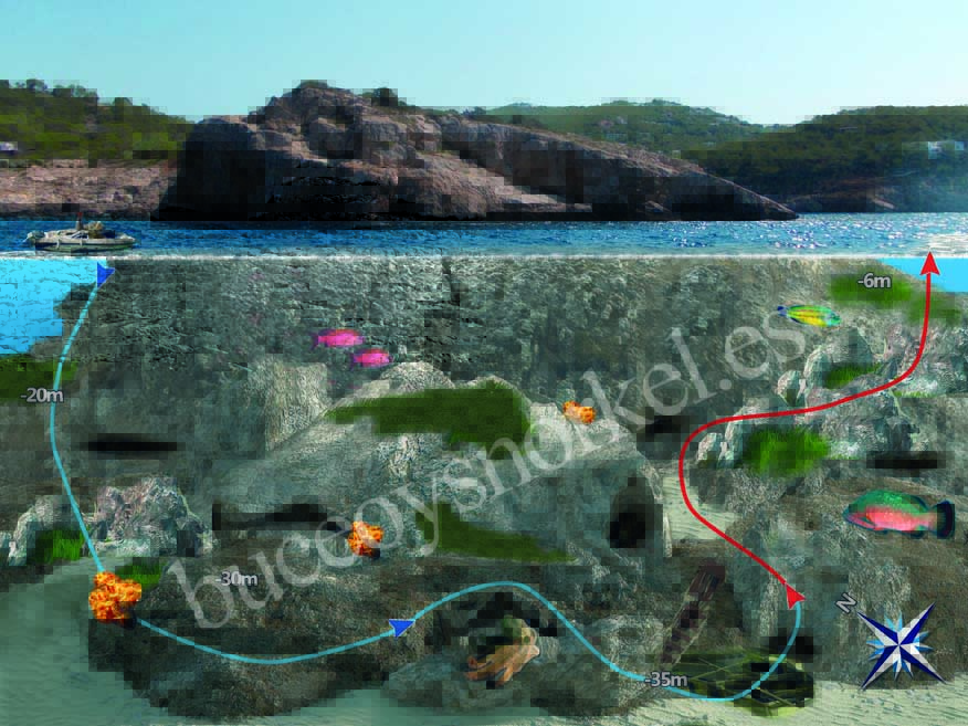 Cala salada como llegar