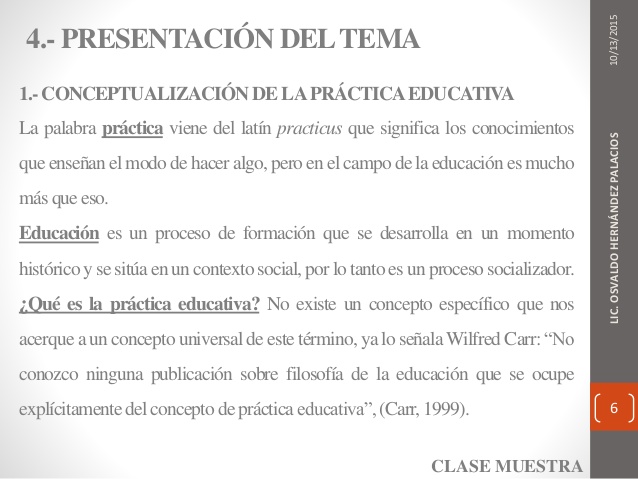 Como hacer una clase muestra