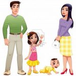 Dibujos de padres de familia en la escuela
