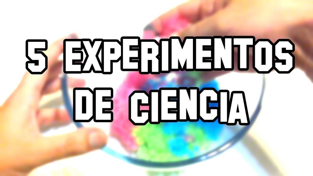 Experimentos para la feria de ciencias