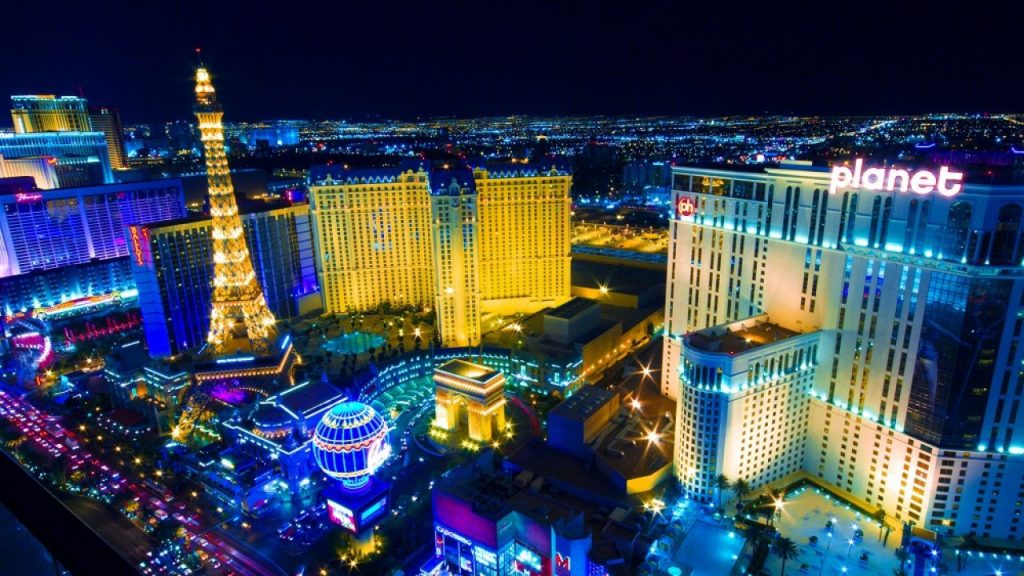 Las vegas estados unidos mapa