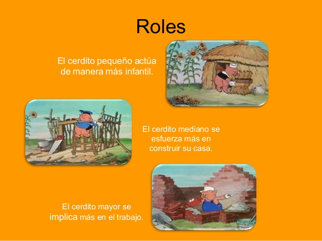 Moraleja de los tres cerditos