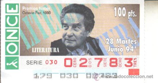 Octavio paz premio nobel 1990