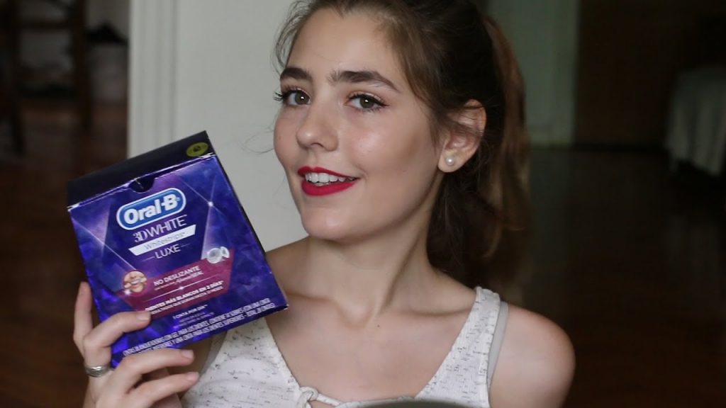 Oral b tiras blanqueadoras