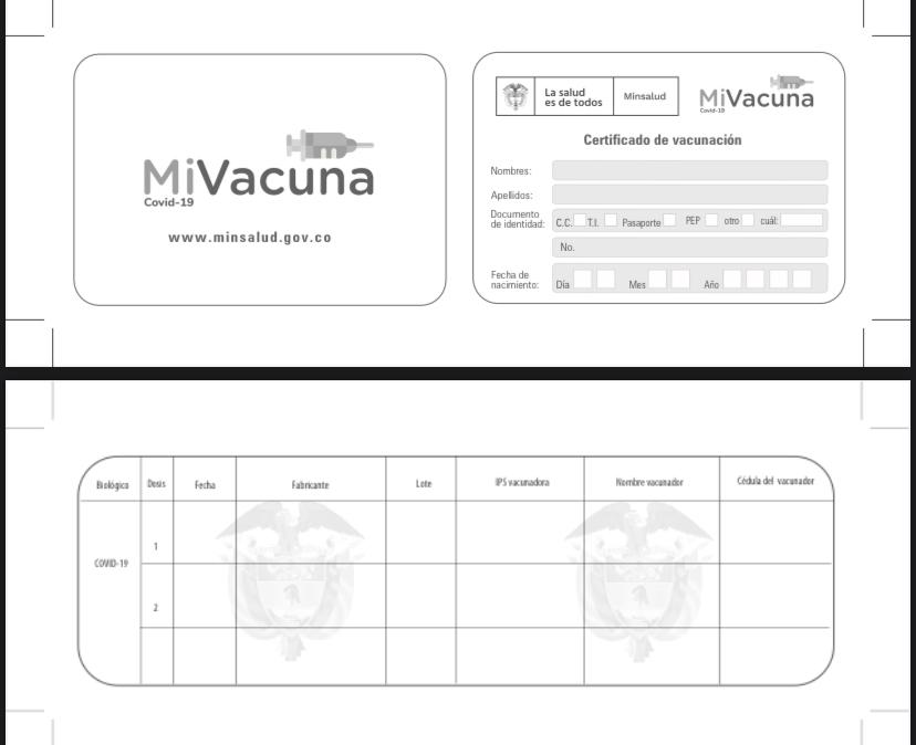 Vacunas para viajar a colombia