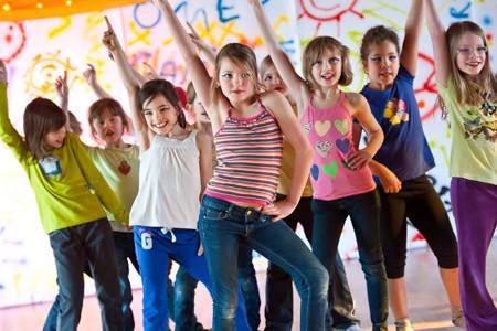Videos de bailes de niños
