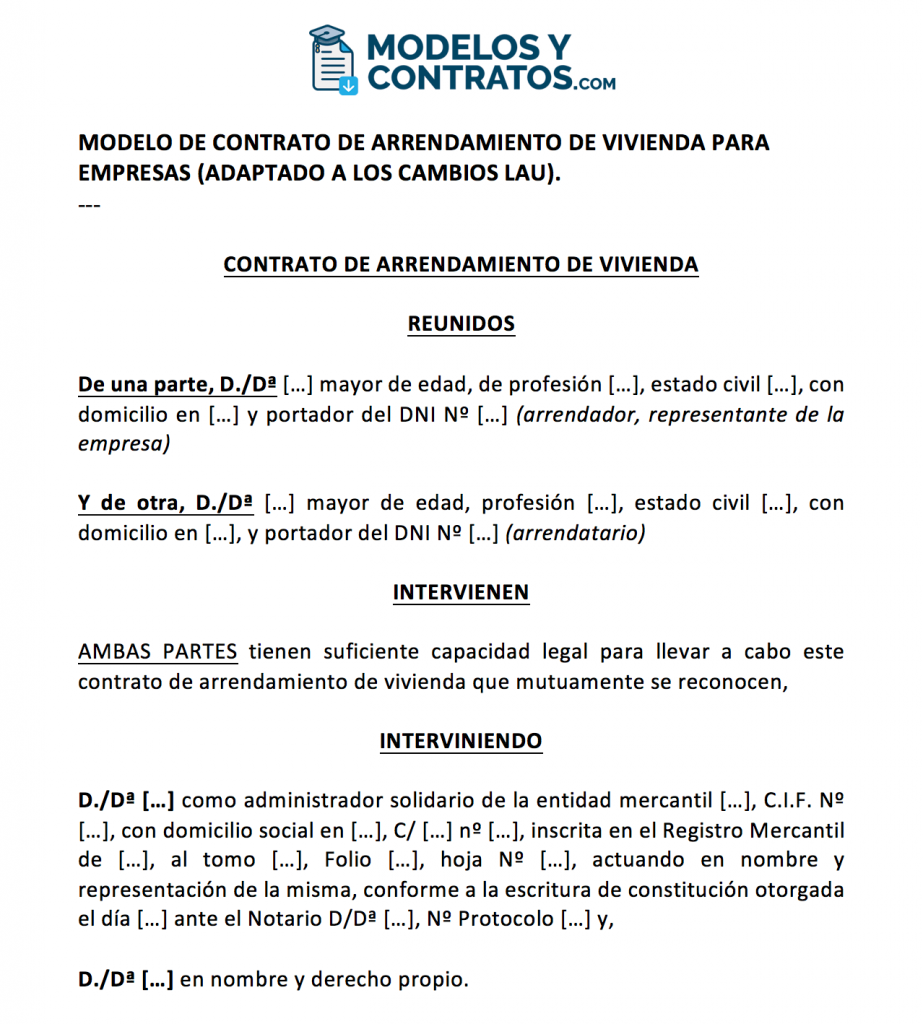 Arrendamiento de empresa