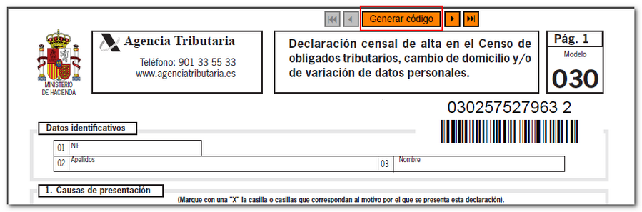 Cambiar domicilio agencia tributaria