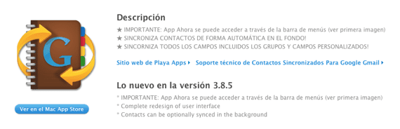 Guardar contactos en google