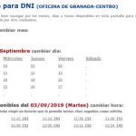 Numeros dni por provincias
