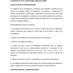 Pasos para realizar una justificacion