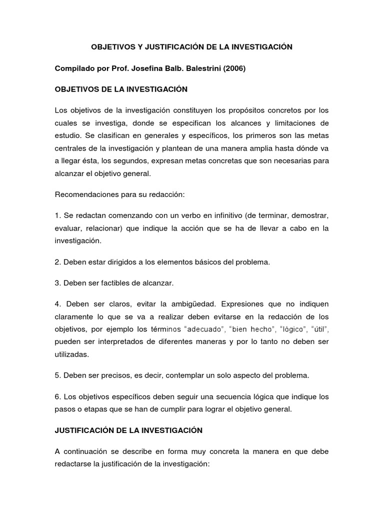 Pasos para realizar una justificacion