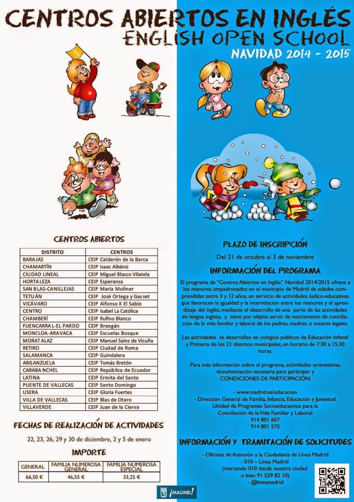 Programa de navidad para primaria