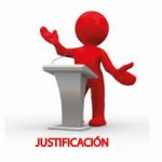 Que se pone en la justificacion