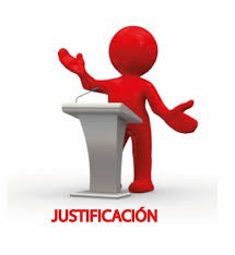 Que se pone en la justificacion