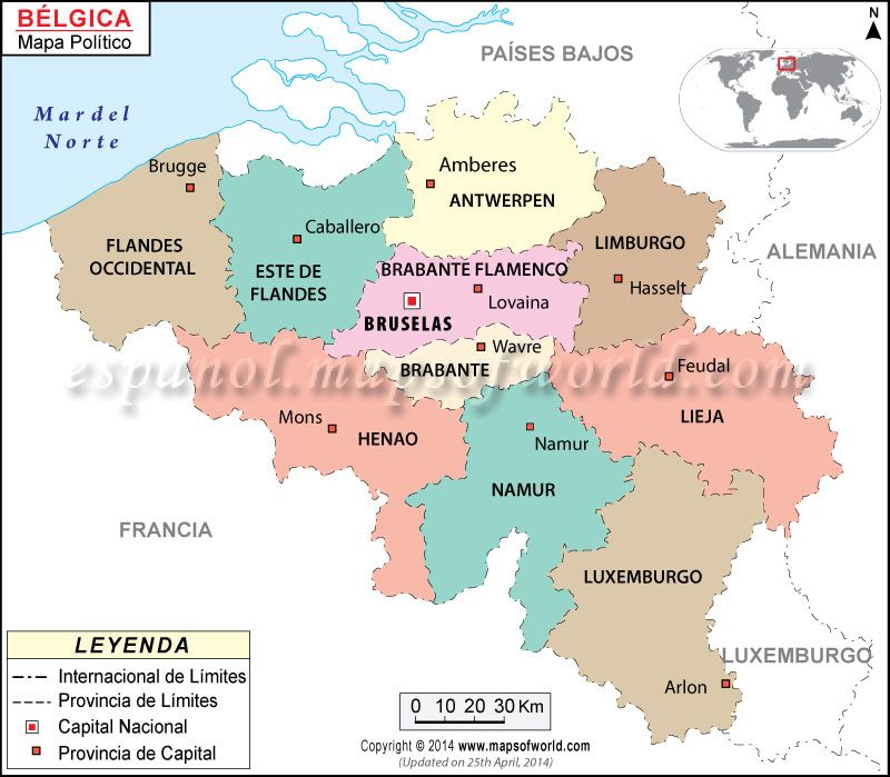 Que ver en bruselas mapa