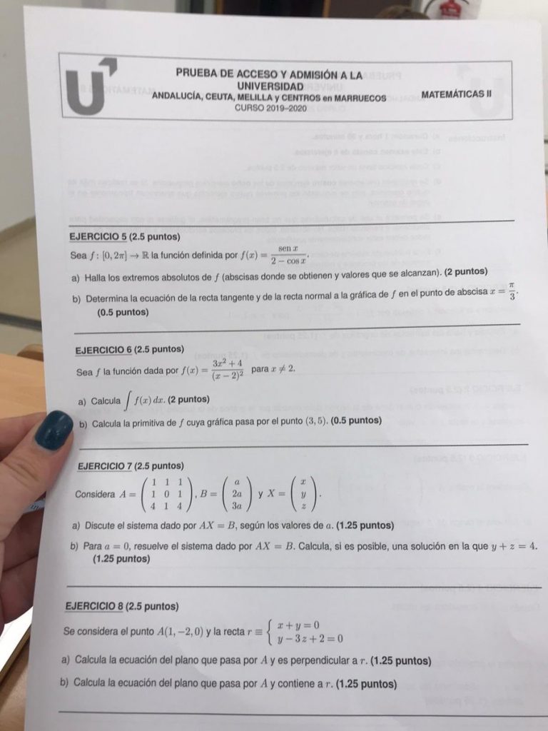 Sacar 10 en un examen