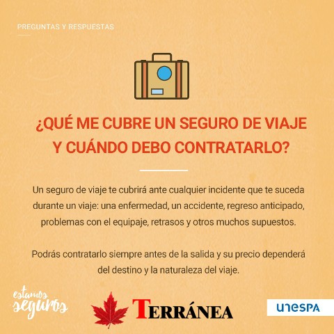 Seguro de viaje recomendado