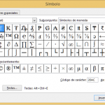 Signo entre en word