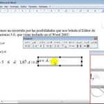 Simbolos matematicos en word