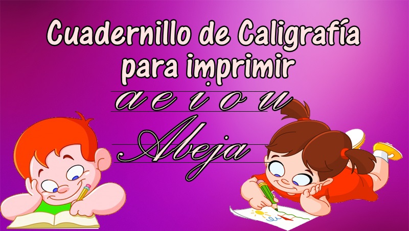 Caligrafia para niños de 7 a 8 años pdf