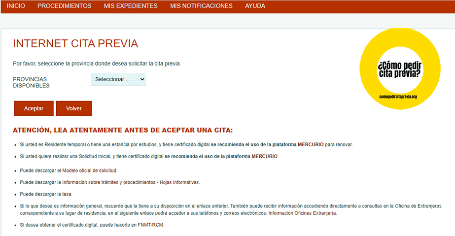 Cita previa nie ibiza