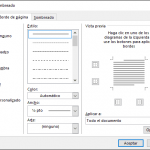 Como hacer marcos en word