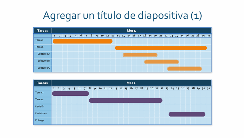 Cronograma de actividades online