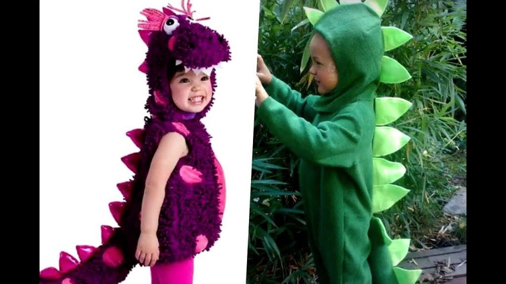 Disfraz de dinosaurio para niño