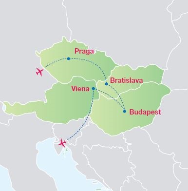 Distancia entre viena y bratislava