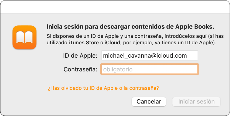 Iniciar sesion en itunes