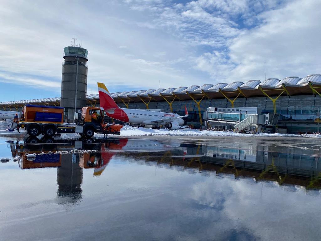 Llegadas al aeropuerto de barajas