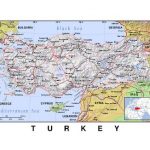 Mapa de turquia en español