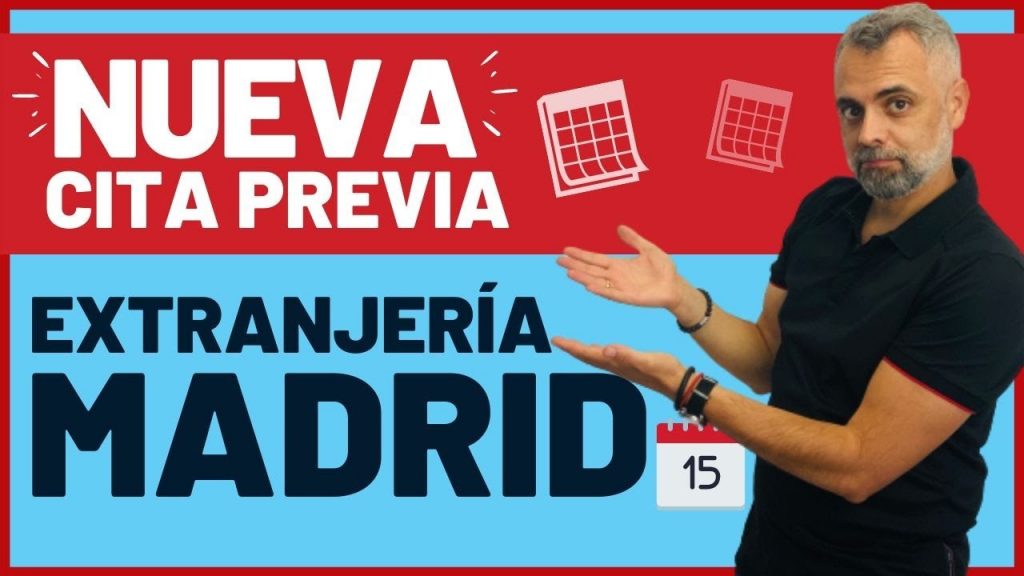 Oficina de extranjeria madrid cita previa