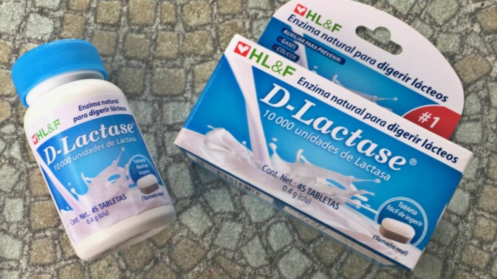 Pastillas de lactasa