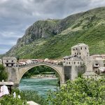 Puente de mostar destruido