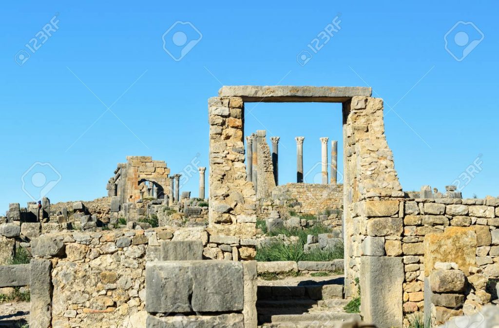 Ruinas romanas en marruecos