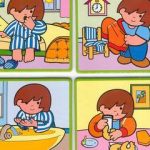 Secuencia antes y despues para niños