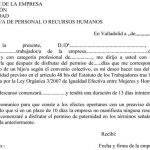 Solicitud permiso paternidad a la empresa