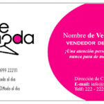 Tarjetas de presentacion para boutique