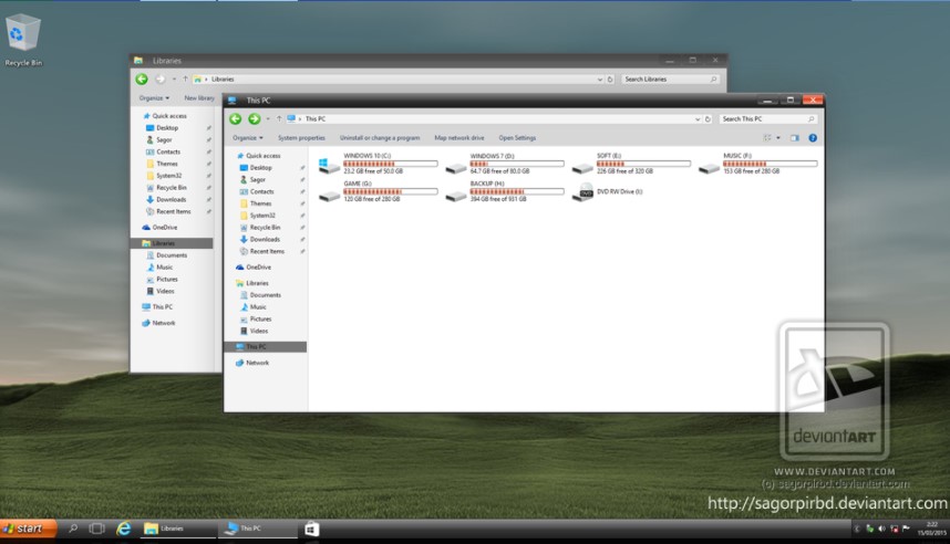 Temas para windows 10