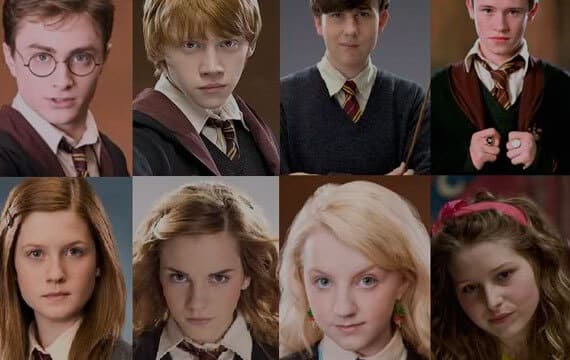 Todos los personajes de harry potter