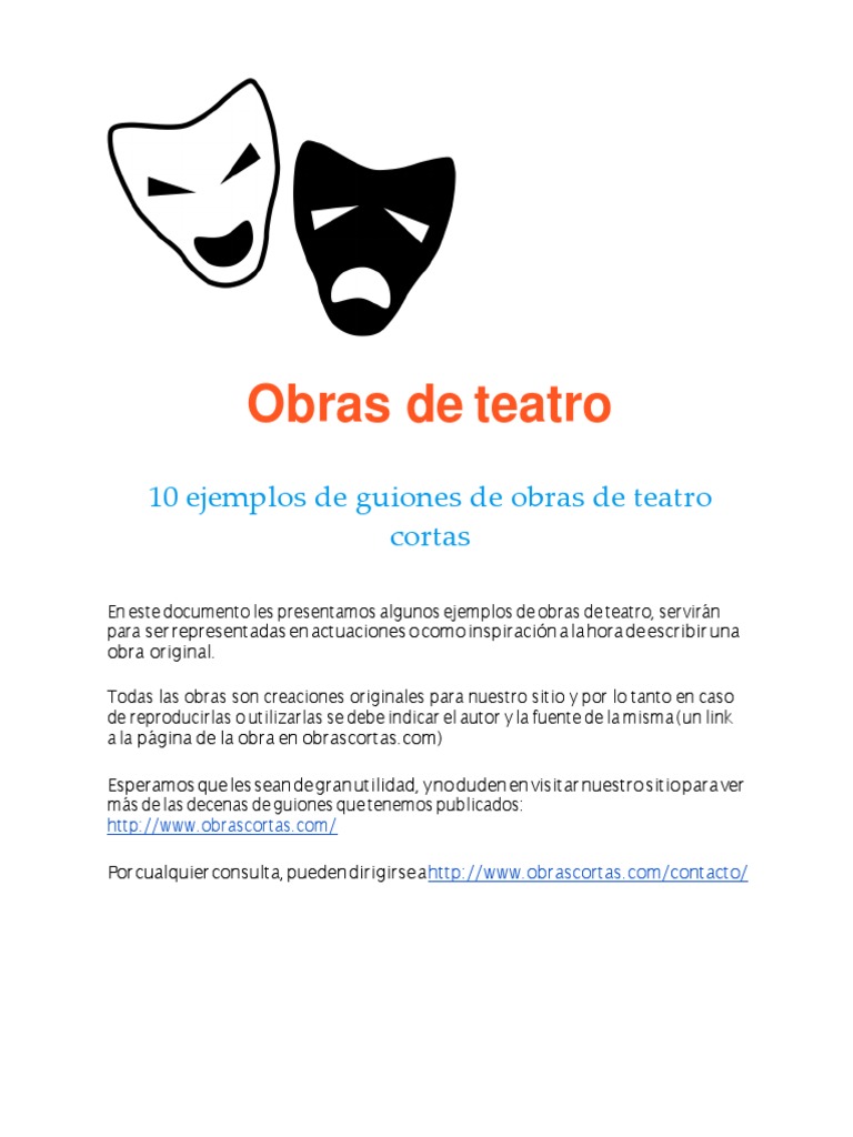 Obras cortas de comedia