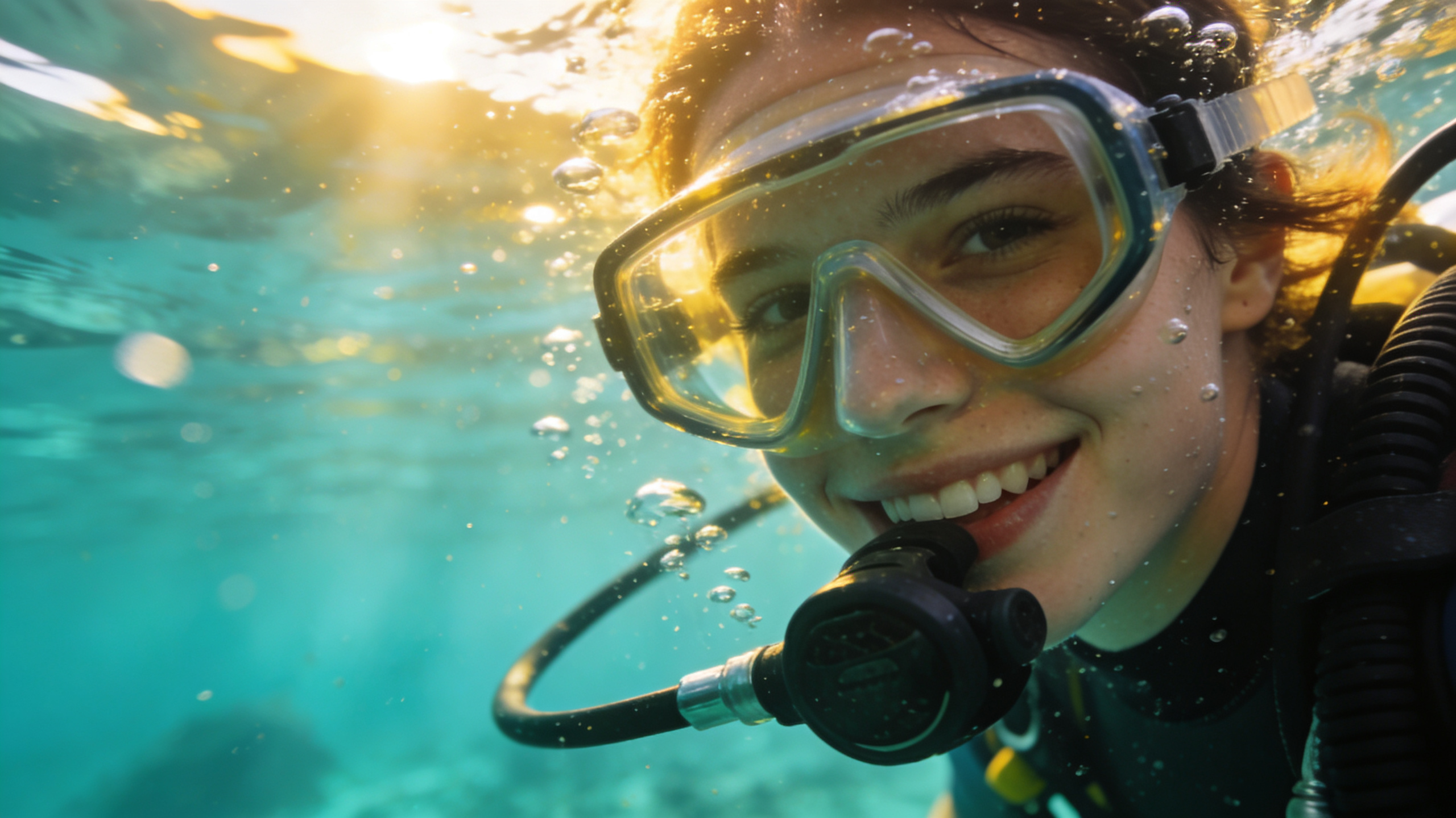 Respirar bajo el agua por primera vez: las dudas más habituales antes de un bautismo de buceo