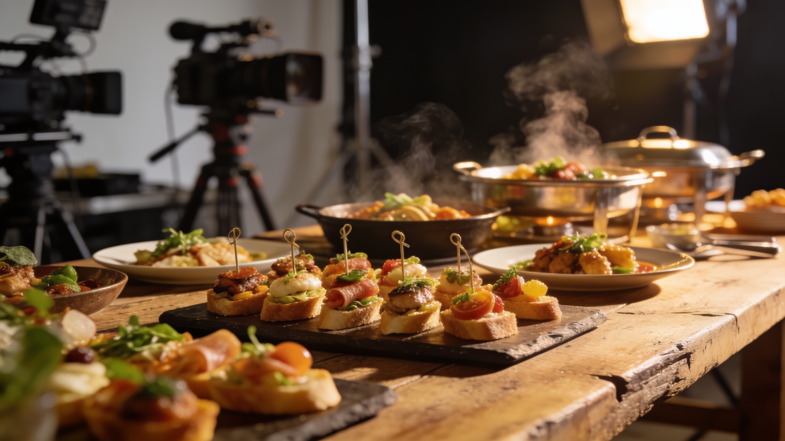 El catering que no aparece en los créditos: cómo la comida condiciona el ritmo, la energía y la logística de un rodaje audiovisual