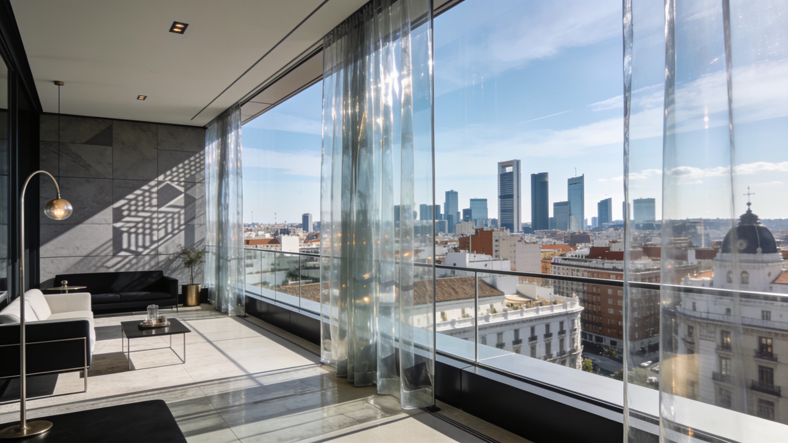 Mejor empresa de cortinas de cristal en Madrid